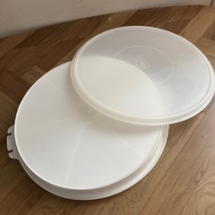 美品✨タッパーウェア　Tupperwar　オードブル・パーティープレートの画像