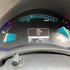 EV車　リーフ　ナンバーなし車両価格です。の画像