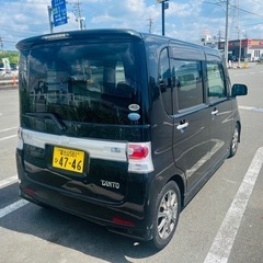 ＊＊タントカスタム❗️車検8年3月まで＊ナビ　スライドドア❗️ローダウンの画像