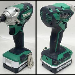 中古 マキタ 14.4V 1.5Ah MTD001DSX インパクトドライバ MTD001D BL1415G x2個の画像