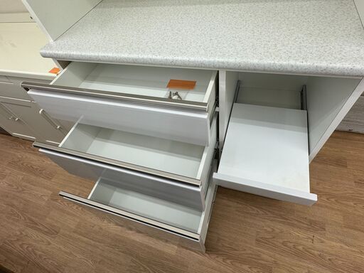 ☆リユースのサカイ春日部店☆KJ10959 ニトリ 食器棚 ホワイト H201