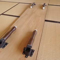 折りたたみ式　和室用　長テーブル　中古の画像