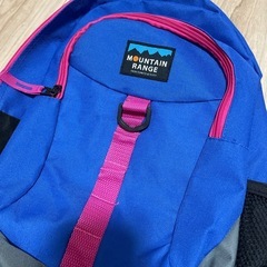 キッズリュックサック ブルーの画像