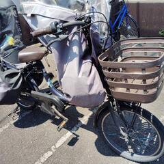 早い者勝ち！前後ろ子乗せ付き電動自転車の画像