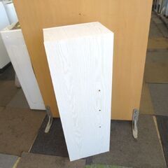 複数在庫あり‼ 3段 すきま収納  幅22.5×奥行30×高さ88cm  白 ホワイト カラーボックス 収納棚 札幌市 北20条店の画像