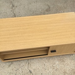 木目調 テレビ台の画像