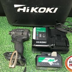 HiKOKI ハイコーキ WH36DC インパクトドライバ  36V バッテリ×1 充電器 中古 【ハンズクラフト沖縄豊見城店】の画像