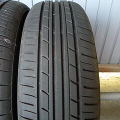 溝あり 夏タイヤ 155/65R13 ヨコハマ ECOS ES31 2020年製 3本 タイヤのみの画像