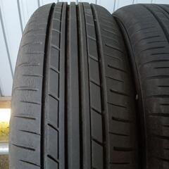 溝あり 夏タイヤ 155/65R13 ヨコハマ ECOS ES31 2020年製 3本 タイヤのみの画像