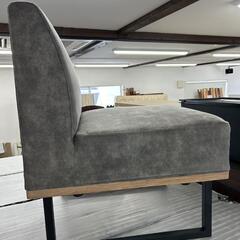★ 北九州、福岡市周辺配送可 1人掛けダイニングソファ ダイニングチェア 展示品！ 💳自社配送時🌟代引き可💳※現金、クレジット、スマホ決済対応※   【配達は要決済前問い合わせ】の画像