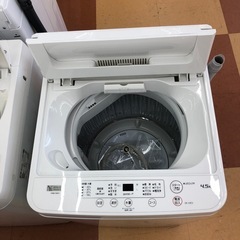 《尼崎市/リサイクルショップドリーム次屋店》★ジモティー割引有★4.5kg洗濯機　ヤマダ　YWM-T45H1 2021年製　中古品　☆尼崎市若王寺☆の画像