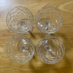 ［食器］グラス４個の画像