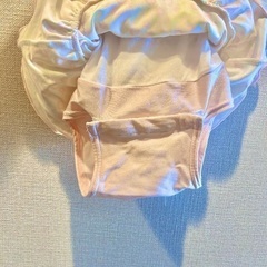 水着　女の子　80㎝　股スナップボタン付きの画像