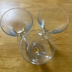 ［食器］ワイングラス3個の画像