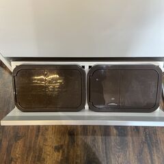 美品 4分別 スチールダストボックス 2×2段 ホワイトの画像