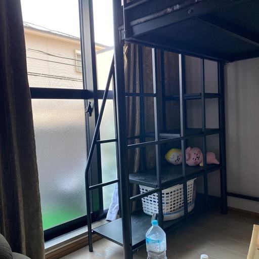 高品質セミダブルロフトベッド