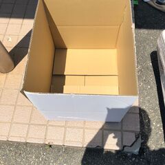 JM20100K)段ボール未使用品20枚セット品＜幅：約87cm 高さ：約62cm 奥行：約10cm＞中古品【取りに来られる方限定】　 の画像