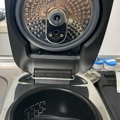 炊飯器　2回使用の画像
