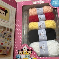 未使用品♡ディズニーツムツムニット&クロシェの画像