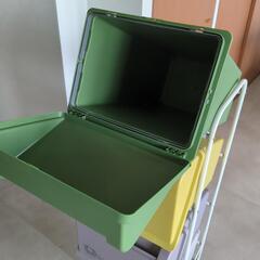 スタッキング式プラスチックごみ箱4個セット（4段）の画像