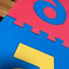 ディズニー英語システム 数字 パズル マットの画像