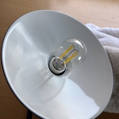 DIY 笠松電機　レトロブラケットライト　ブラック　LED電球付きの画像