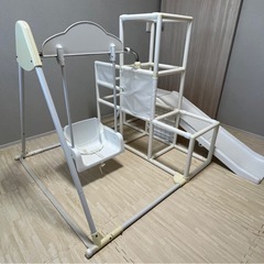値下げしました！ホワイト　ジャングルジムの画像