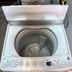 【21年製】Haier 冷蔵庫121ℓ 洗濯機4.5㎏　2点セットの画像