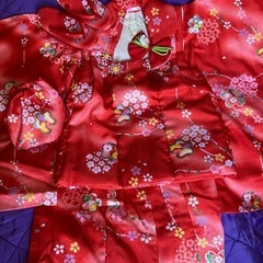 お値下げしました七五三用着物　女児の画像