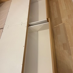 決まりましたシングルベッド　収納付きの画像