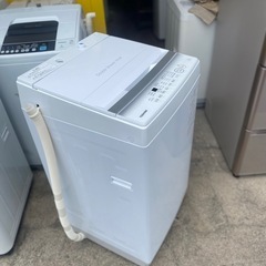 福岡市内-久留米-小郡配送無料　保証あり　2024年
　 東芝 TOSHIBA 全自動洗濯機 洗濯7kg ピュアホワイト AW-7GM2（W）の画像