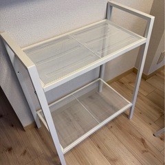 IKEA/棚/ラック/白(美品)の画像