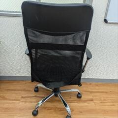 オフィスチェア　ドウシシャ　ハイバックメッシュチェアの画像
