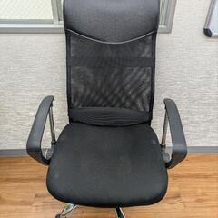 オフィスチェア　ドウシシャ　ハイバックメッシュチェアの画像