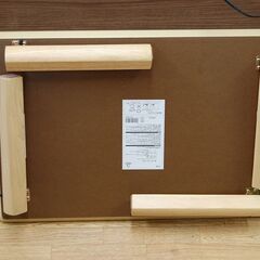 カインズ センターテーブル 幅75×奥行50×高さ37cm ナチュラル 折りたたみテーブル 折り畳み 折畳み 札幌市 清田区 平岡の画像