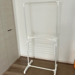 物干し竿　室内用の画像