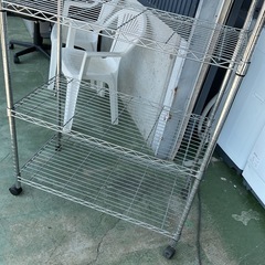 お取引き中です！訳あり　スチールラック　大きめ　の画像