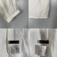 美品 KASTANE カスタネ オールシーズン 長袖シャツ レーヨン ホワイト レディース F【古着】【中古】【送料無料】の画像