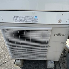 【引取】富士通 ルームエアコン10畳用 AS-R28F(W)★2017年製★稼動品の画像