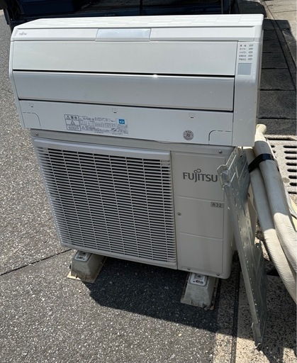 【引取】富士通 ルームエアコン10畳用 AS-R28F(W)★2017年製★稼動品