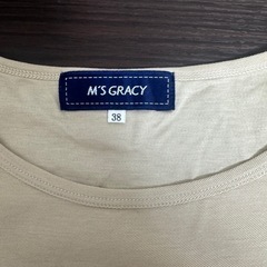 M'S GRACY ベージュ フレアトップス サイズ38の画像