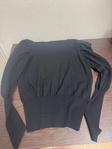 M'S GRACY ブラック 長袖カーディガン 38サイズ