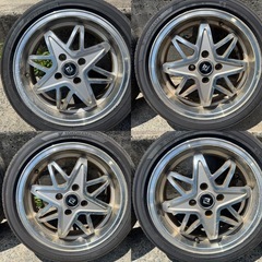 15インチ5.5J アルミホイール　軽自動車 
の画像