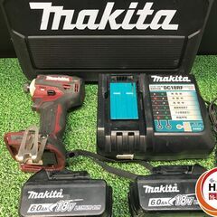 makita マキタ TD172DGXAR ｲﾝﾊﾟｸﾄﾄﾞﾗｲﾊﾞ18V  ﾊﾞｯﾃﾘ(充電回数16回×1個、22回×1個) 充電器 中古 【ハンズクラフト沖縄豊見城店】の画像