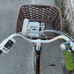 ＜整備済・美品車＞パナソニック・リチウム・ビビDX・26インチ電動アシスト自転車・ブラウン の画像