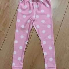 キッズ スイムレギンス2枚セット+ スイムキャップの画像