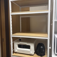 LOWYA キッチンラック　高さ調節可能の画像