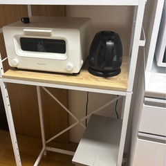 LOWYA キッチンラック　高さ調節可能の画像
