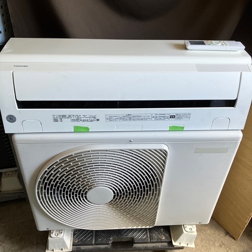 保証付、取付込、東芝2020年2.8KW10畳