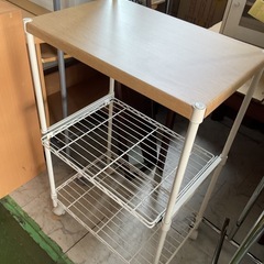 キッチンラック　スリムタイプ　中古の画像